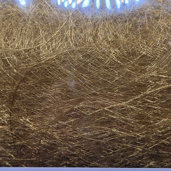 Vintage Dillard's Christmas Angel Hair Gold Tinsel NIB - Picture 4 of 4